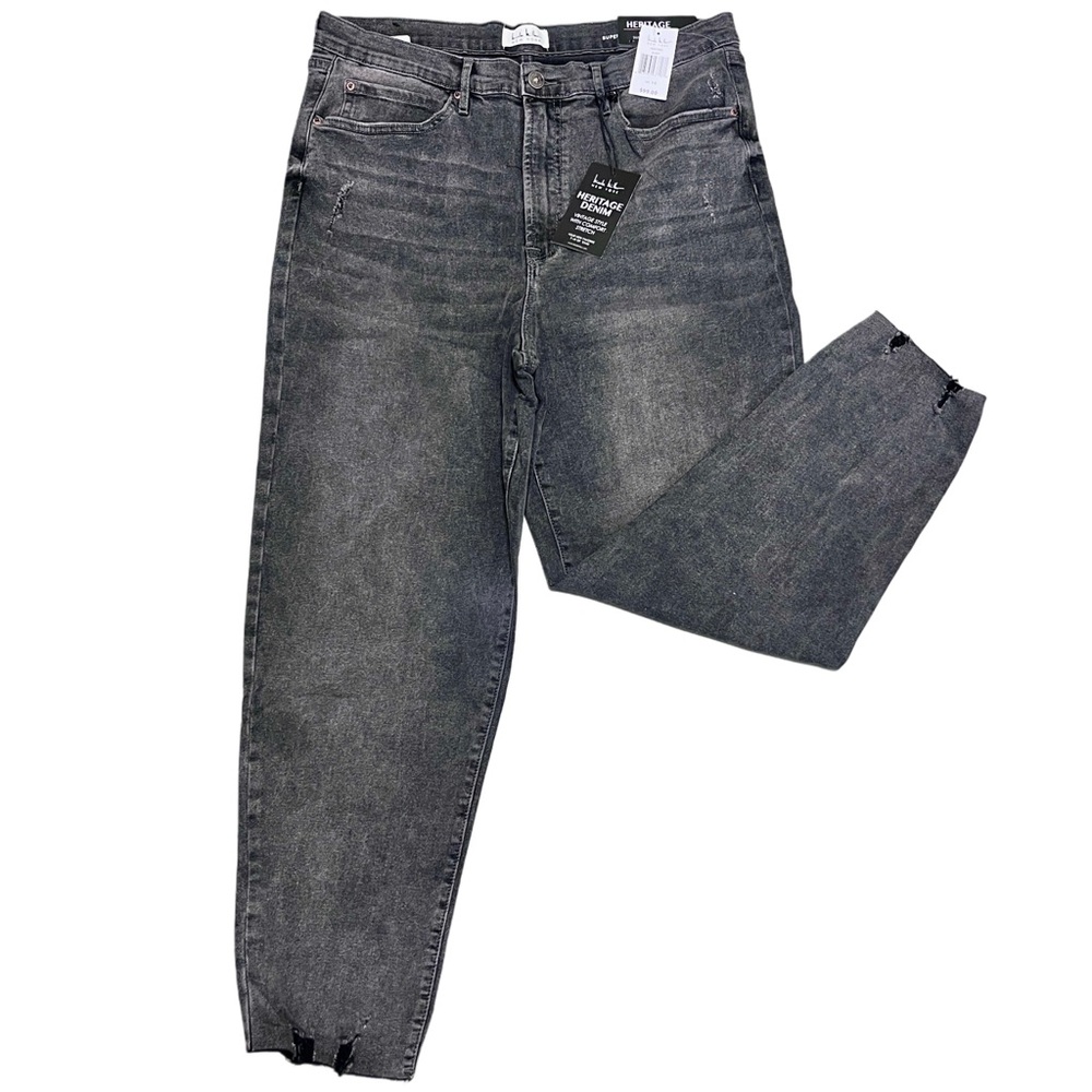 NWT | Nicole Miller New York | Women's Distressed Black Jeans